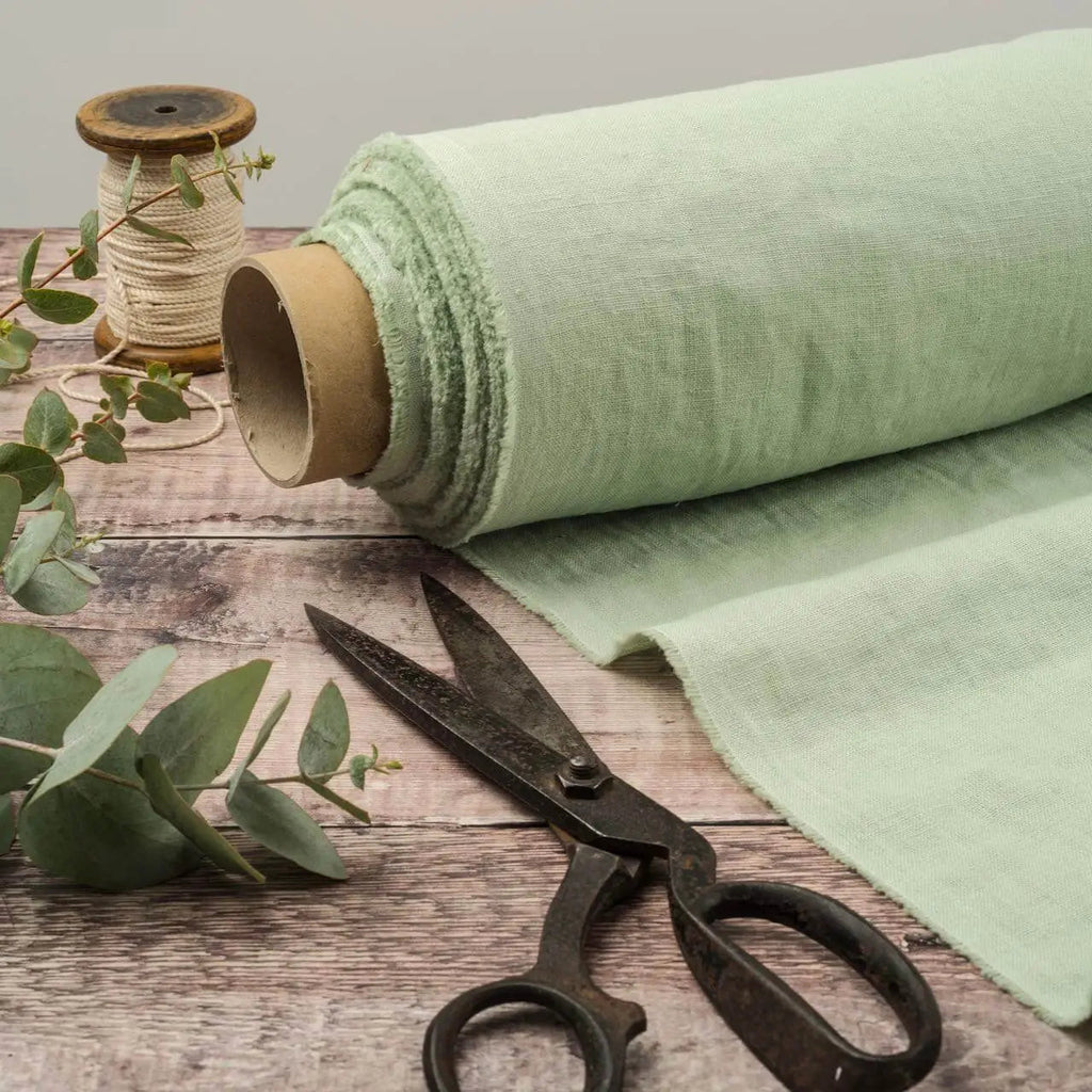 2pc-Natural Linen-Cool Light Green-CL6663678